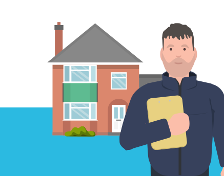 Home survey about a boiler installation Ilkeston